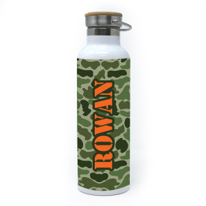 Green Camo Block Canteen Bottle 25 oz. Green Camo Block Canteen Bottle 25 oz.