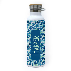 Blue Leopard Canteen Bottle 25 oz.