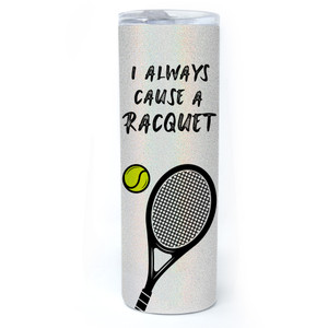 Cause A Racquet Shimmer Tumbler 20 oz. Cause A Racquet Shimmer Tumbler 20 oz.