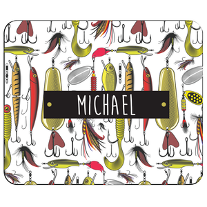 Vintage Lures Mouse Pad Vintage Lures Mouse Pad