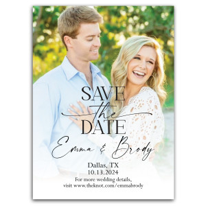 Framed in Love Photo Save The Date Framed in Love Photo Save The Date