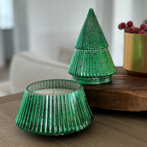 Under the Christmas Tree Shaped Candle Under the Christmas Tree Shaped Candle