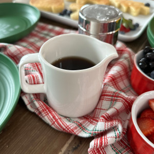 Stoneware Creamer/Syrup Dispenser