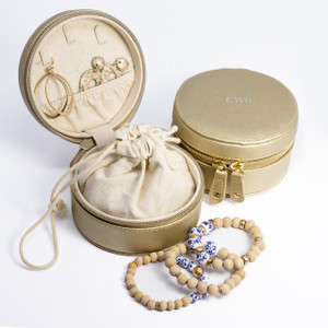 Goldstone Round Organizer -  Stamped