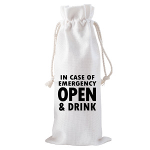 ICE Open & Drink Drawstring Bottle Tote