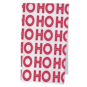 Repeating HoHoHo Ultra Fiber Hand Towel