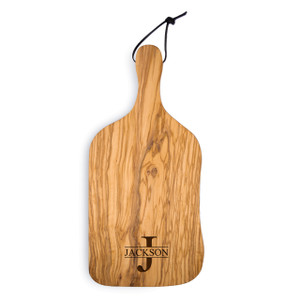 Olive Wood Paddle Board- Engraved Timeltrban Olive Wood Paddle Board- Engraved Timeltrban