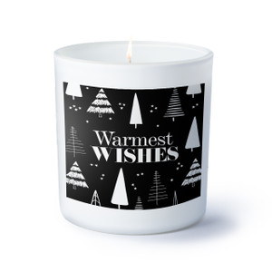 Warmest Wishes Candle - Personalized Warmest Wishes Candle - Personalized