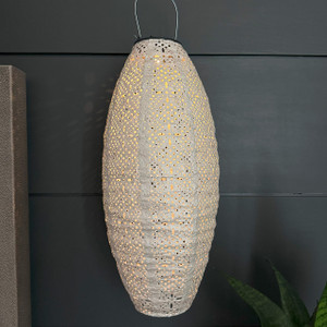 Deco Long Oval Hanging Lantern Deco Long Oval Hanging Lantern