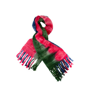 Watercolor Boucle Scarf