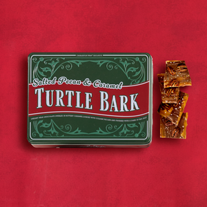 Salted Pecan & Caramel Turtle Bark (Heat-Sensitive) Salted Pecan & Caramel Turtle Bark (Heat-Sensitive)