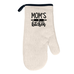 Whose Kitchen Natural/Black Oven Mitt Whose Kitchen Natural/Black Oven Mitt