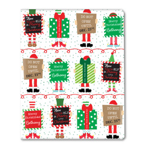 Elf Presents Personalized Gift Wrap Elf Presents Personalized Gift Wrap