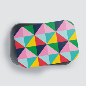 Bright Triangles Lunch Box