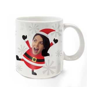 Jolly Santa Photo Coffee Mug Jolly Santa Photo Coffee Mug
