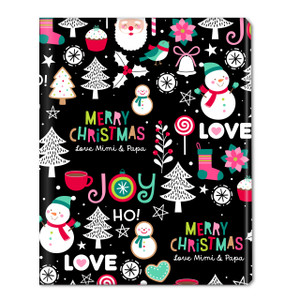 Festive Elements Personalized Gift Wrap Festive Elements Personalized Gift Wrap