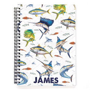 Gamefish Spiral Notebook Gamefish Spiral Notebook