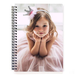 One Photo Spiral Notebook