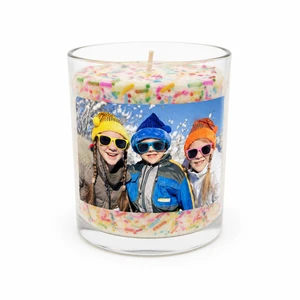 Photo Sprinkles Inclusion Candle - Personalized