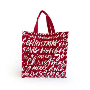 Red Merry Christmas Medium Tote - NEW Red Merry Christmas Medium Tote - NEW