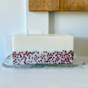 Holiday Berries Inclusion Candle - 3 Wicks Holiday Berries Inclusion Candle - 3 Wicks