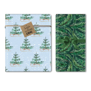 Fir Branches Roll Wrap Fir Branches Roll Wrap