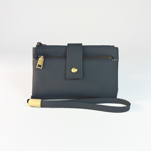 Sedona Wristlet Wallet - Slate Blue - NEW