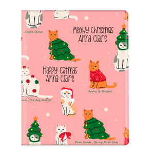 Feline Festive Personalized Gift Wrap