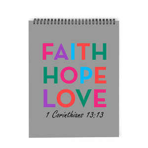Faith Hope Love Sketchbook