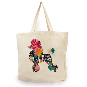 Poodle Love Shopper Tote