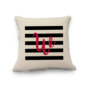 BW Modern Stripes Natural Pillow Cover