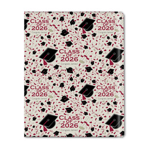 Confetti & Tassels Personalized Gift Wrap