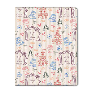 Bridal Motifs Personalized Gift Wrap