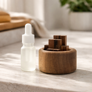 Wood Blocks Scent Diffuser Set
