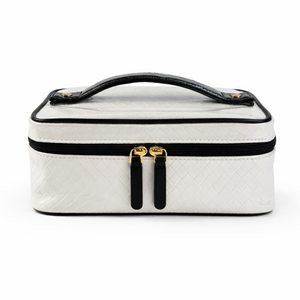 Collins Coated Travel Case - White/Black - NEW