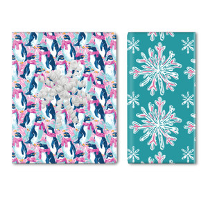 Preppy Penguins & Frosty Flakes Wrap - NEW