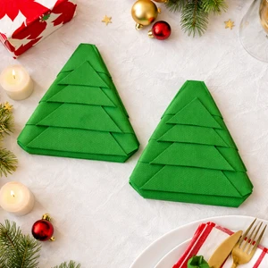 Christmas Tree 3-D Paper Napkins