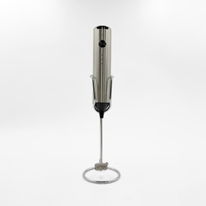 Stainless Rechargeable Milk Frother & Stand