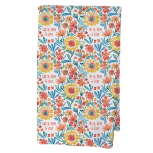 Floral FHL Ultra Fiber Hand Towel