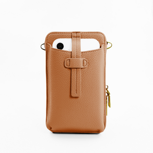 Sloane Phone & Wallet Crossbody - Camel - NEW