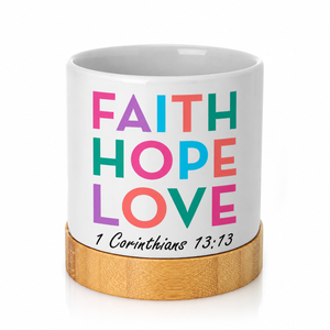 FHL Ceramic Container & Base