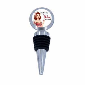 Oh Look Retro Bottle Stopper - NEW