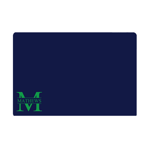 Split Monogram Desk Mat - NEW