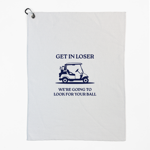 Get In Microfiber Golf Towel