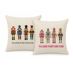 Pa Rum Pum Mini Pillow Cover - Natural