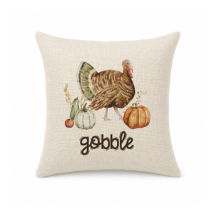 Gobble Mini Pillow Cover - Natural