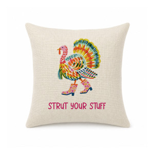 Strut Your Stuff Mini Pillow Cover - Natural