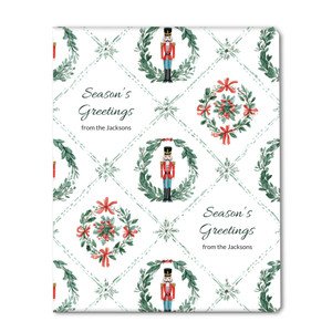 Nutcracker Noel Personalized Gift Wrap