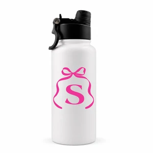 Bow-Topped Hydra Loop Water Bottle