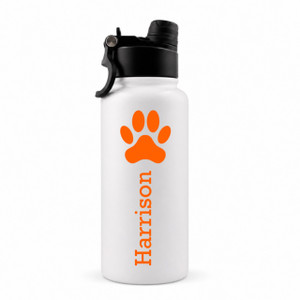 Paw Print Hydra Loop Water Bottle